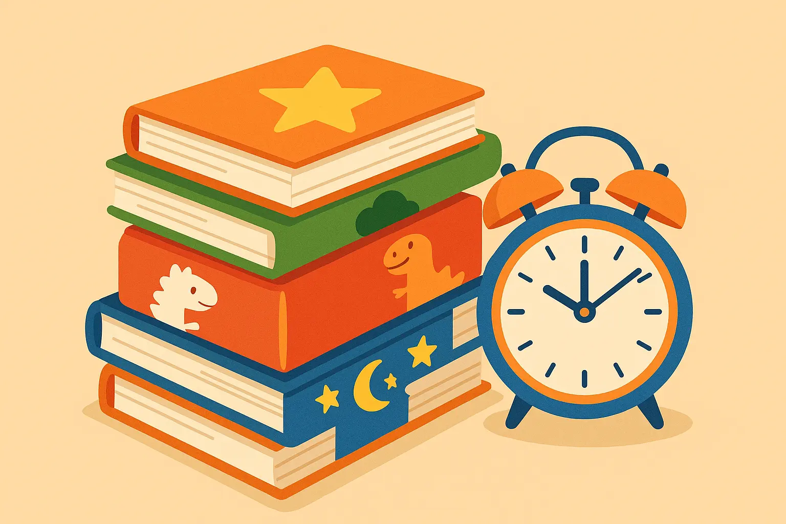 Child listening to bedtime story