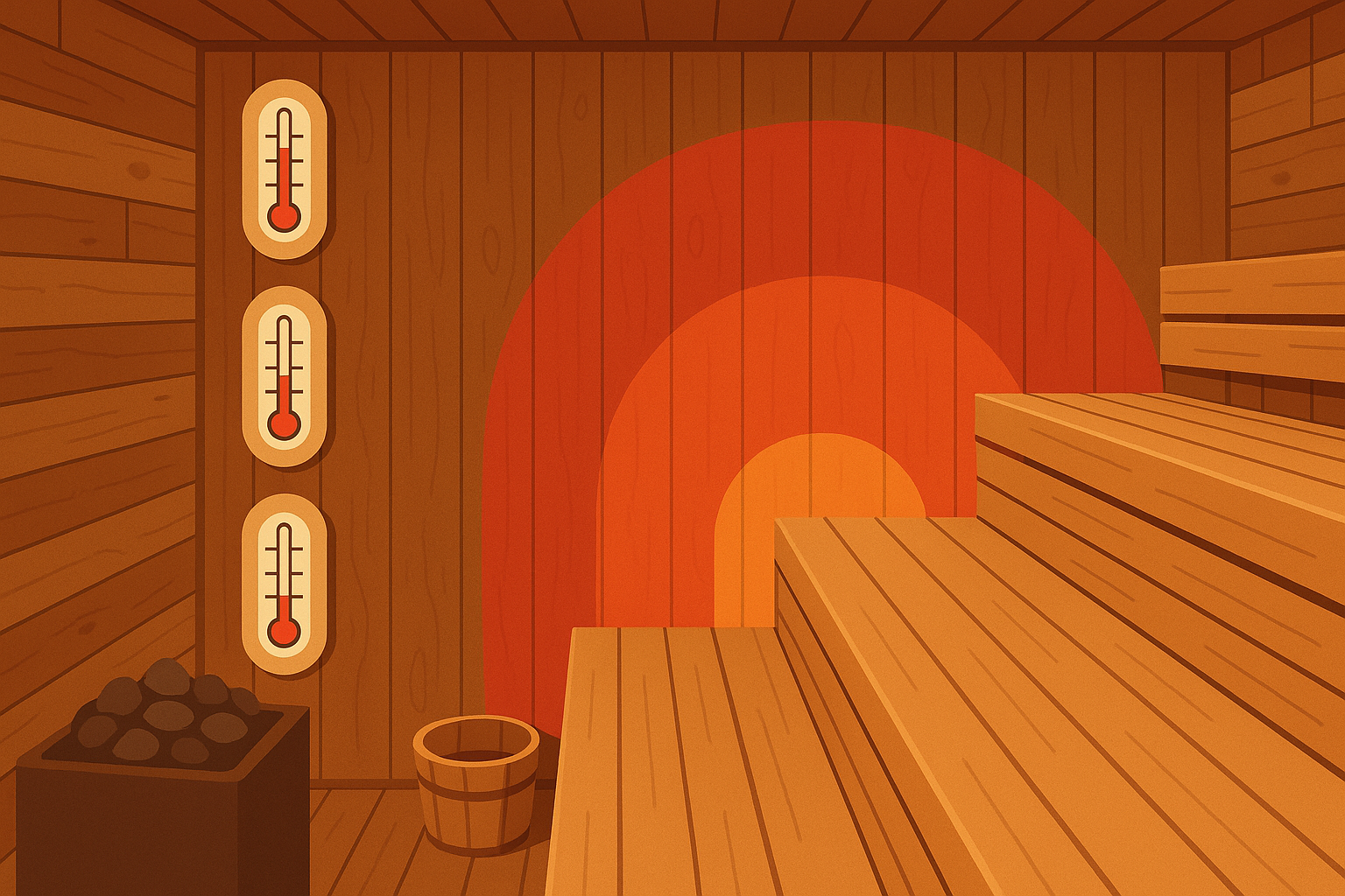 Finnish sauna interior behavior guidelines