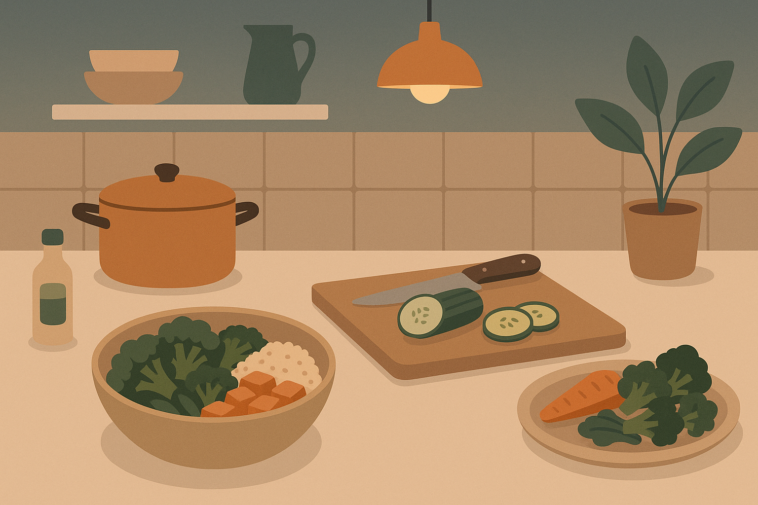 Evening meal timing for 1900 calorie plan