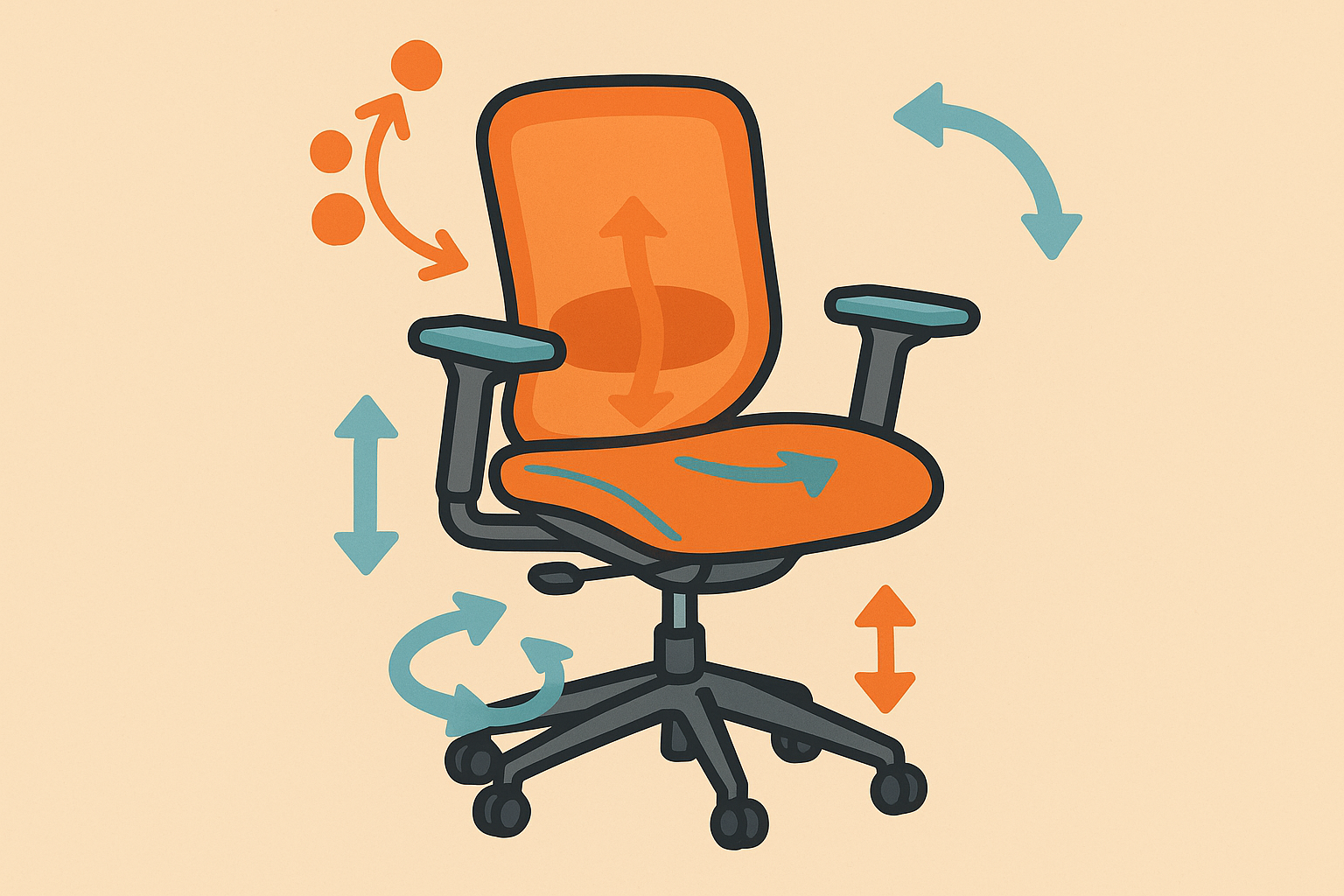 Optimized workspace setup for calorie burning