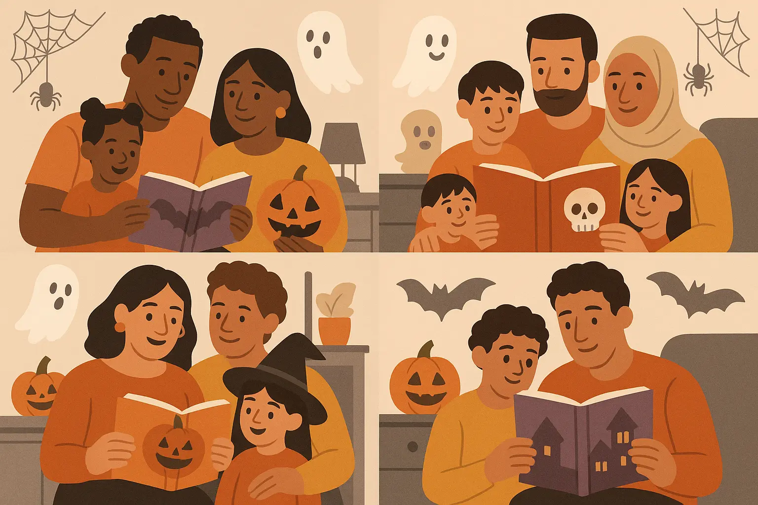 Choosing appropriate Halloween stories for children