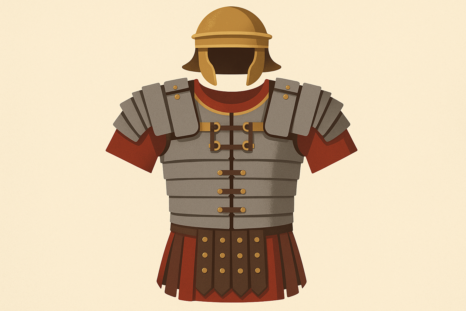 Viking and Roman armor tattoo styles