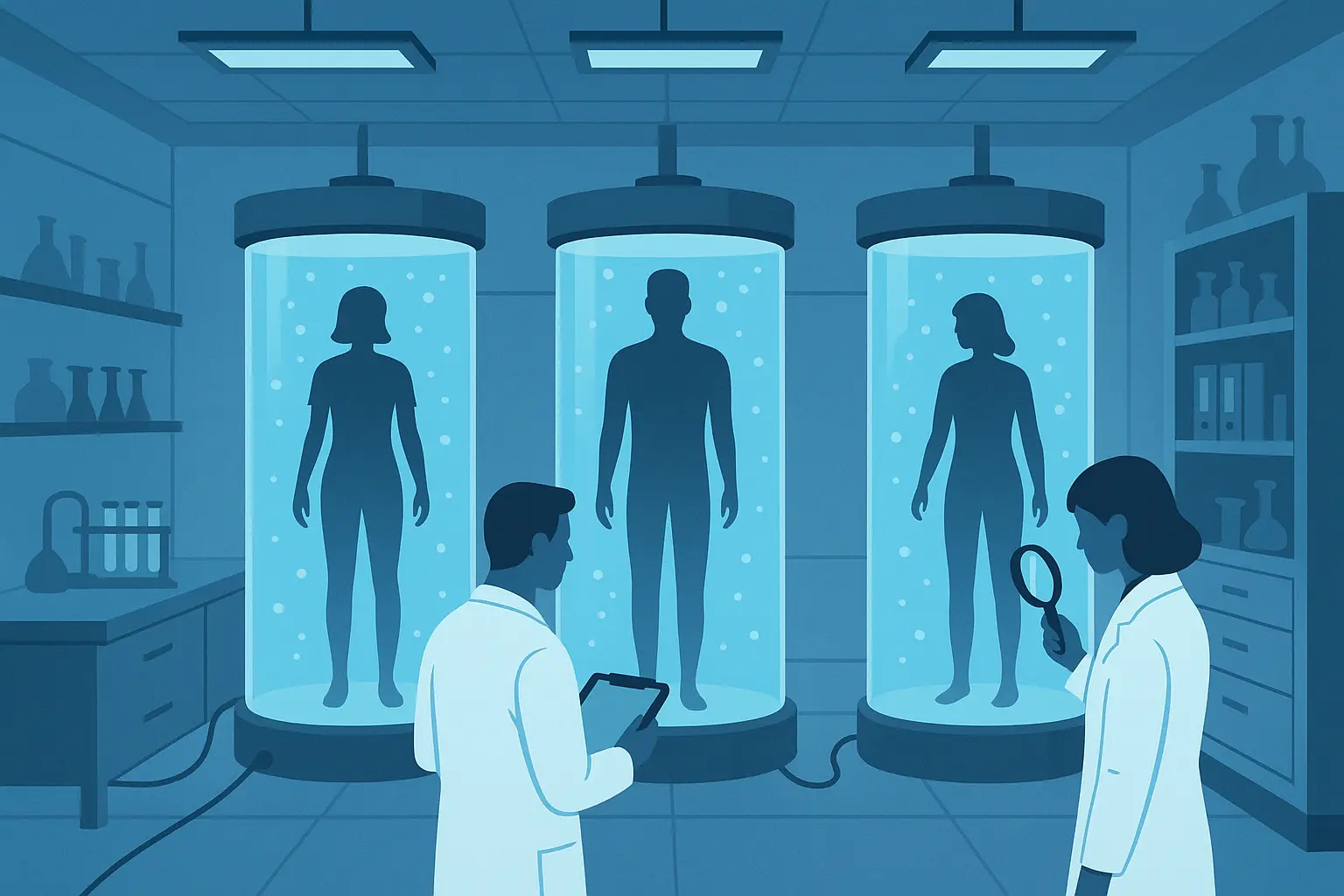 Medical biotechnological control themes