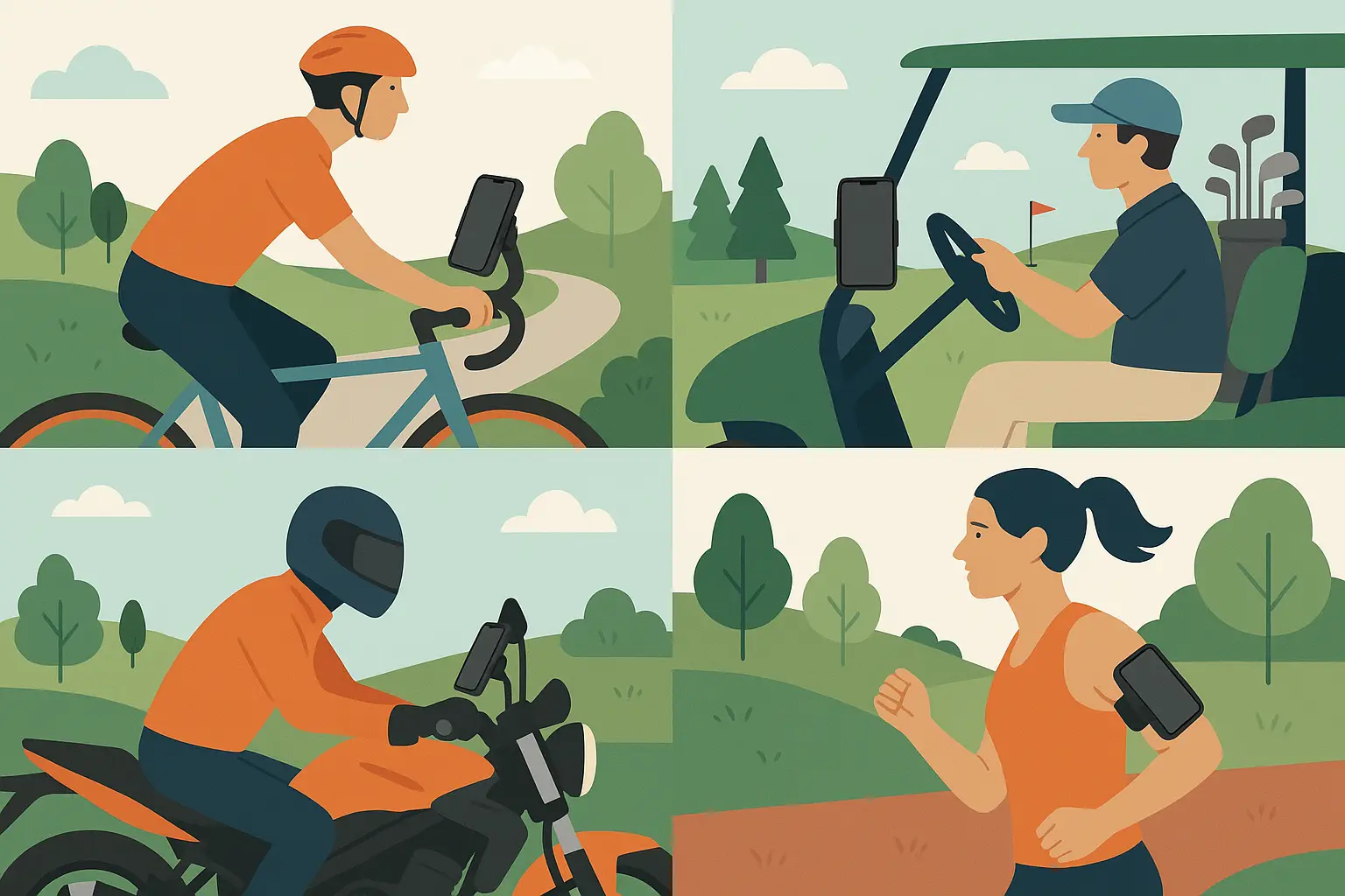 Automotive and travel phone cases for on-the-go protection