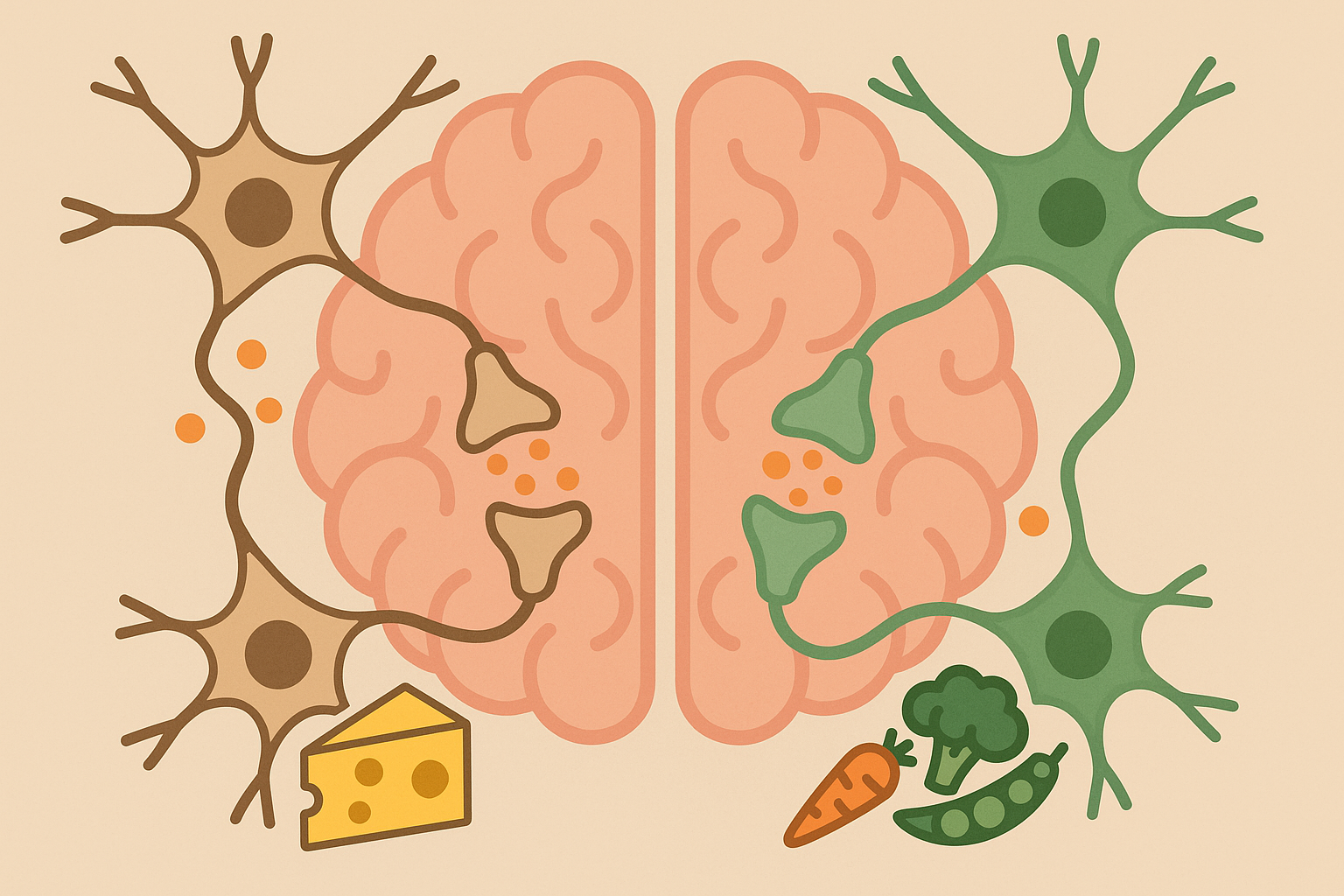 Brain rewiring for dairy-free habits