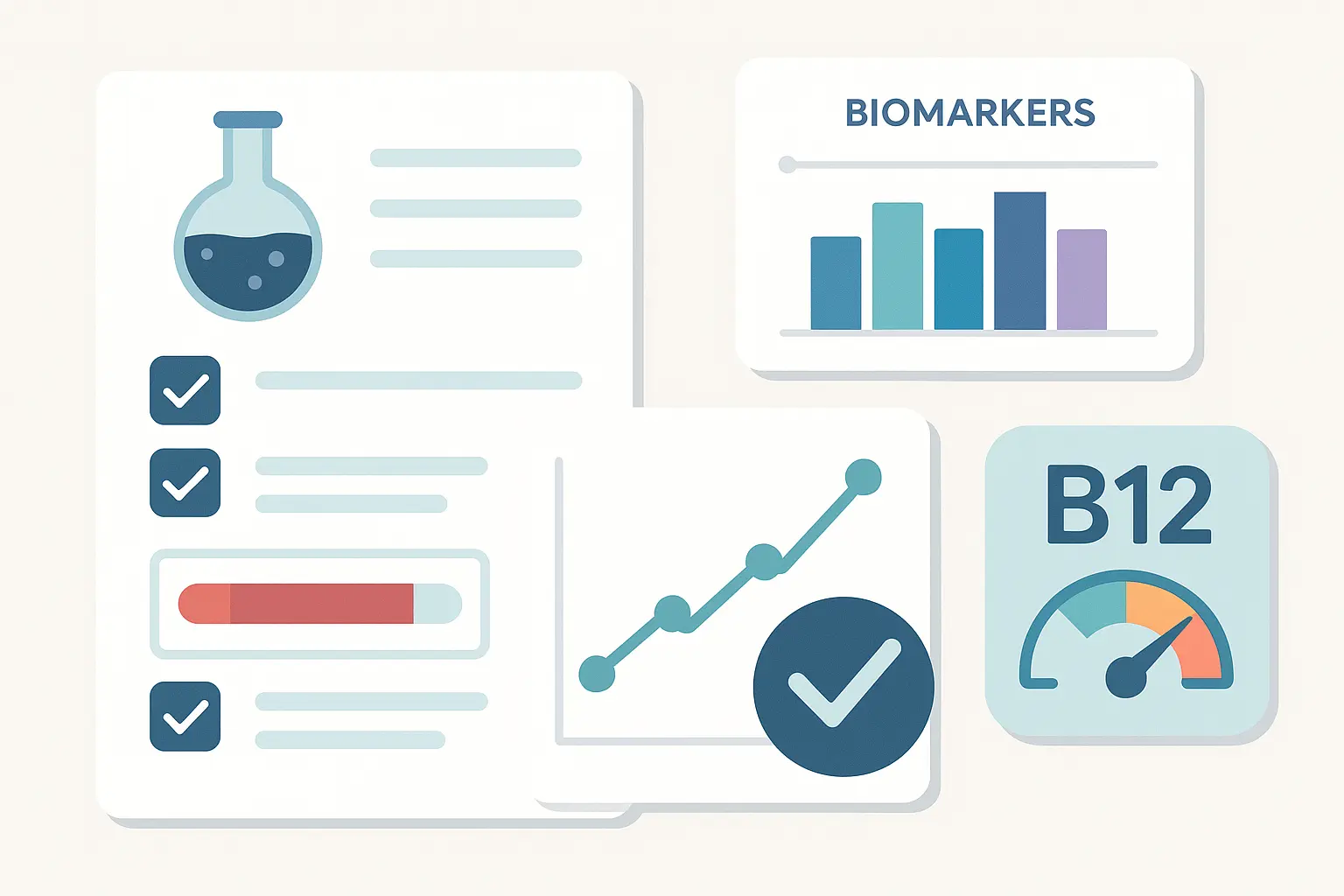 Advanced B12 biomarker testing