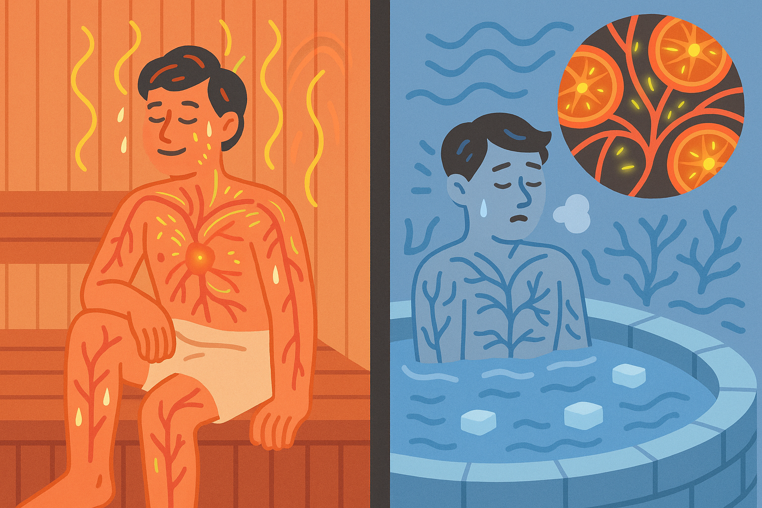 Temperature therapy and collagen stimulation methods