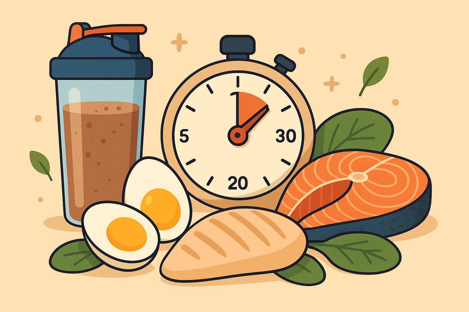 Post-workout nutrition protein timing
