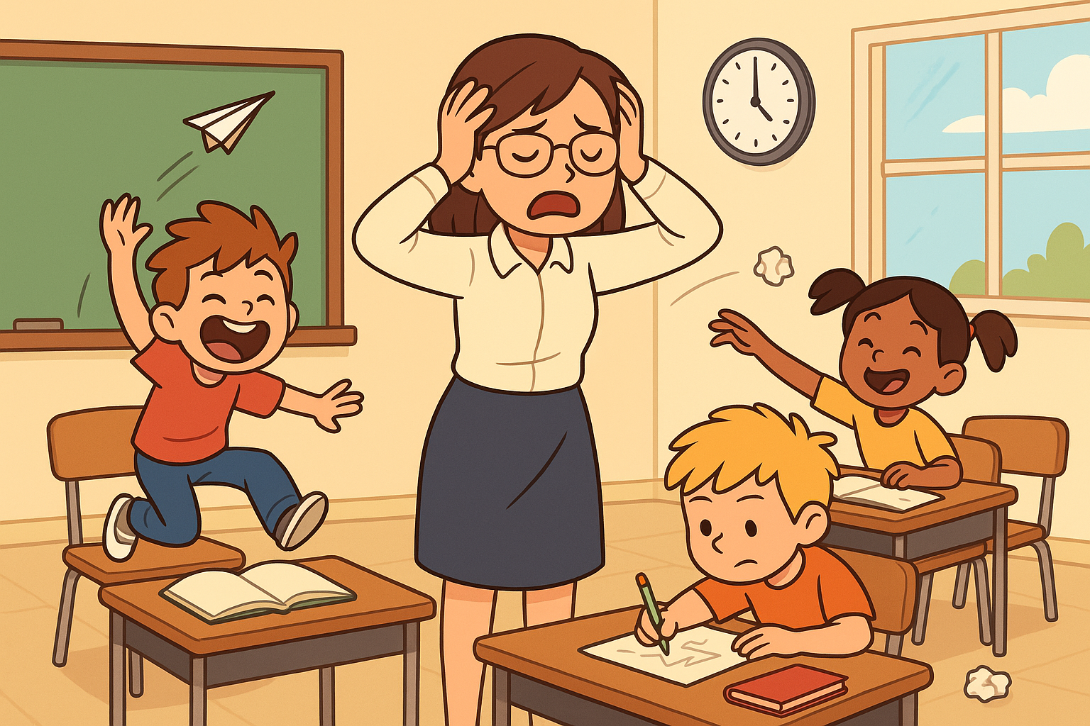 Classroom management challenges and student behavior issues