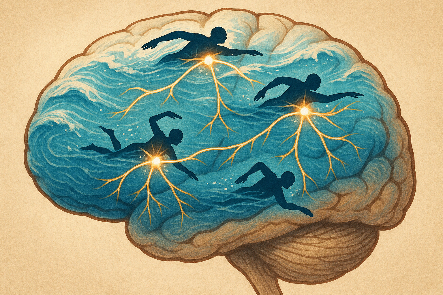 Brain science behind swimming instruction