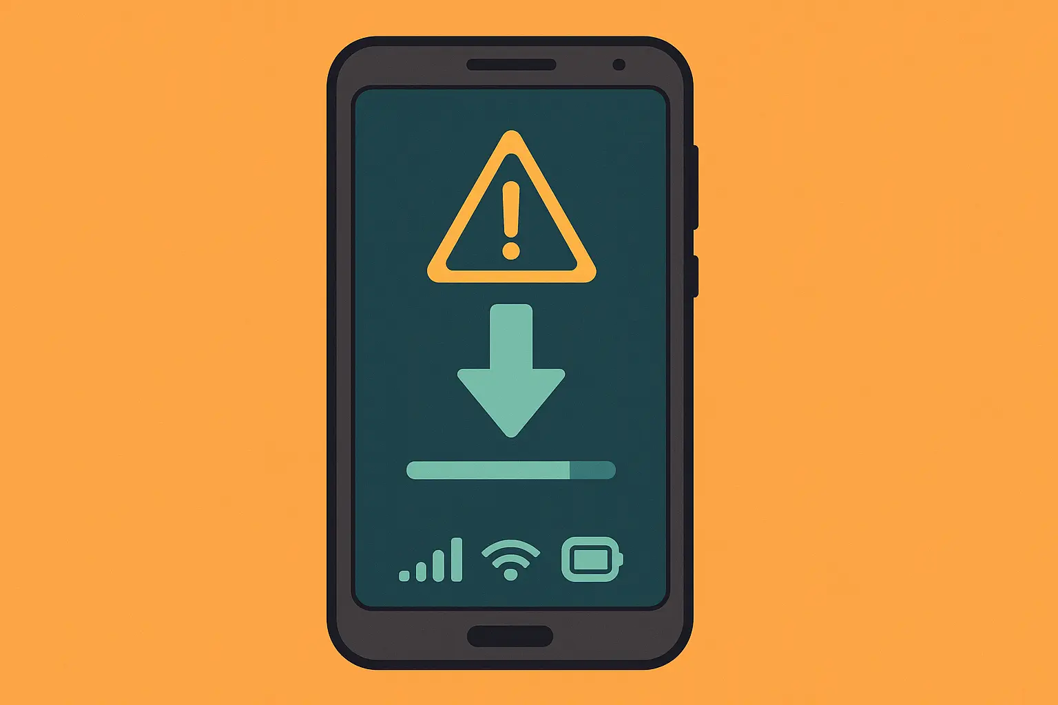 Android emergency download mode interface