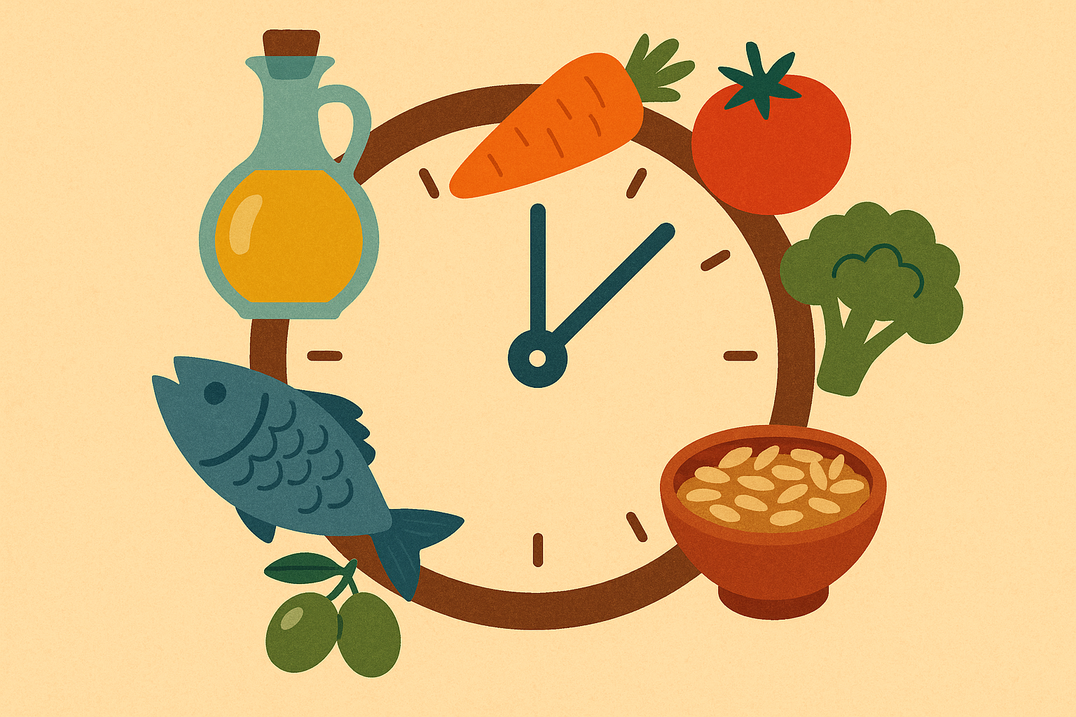 Mediterranean longevity secrets and meal timing