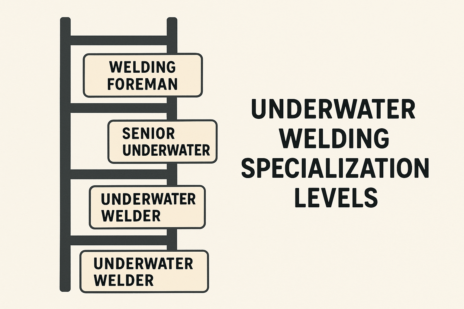 Underwater welding specialization salary ladder