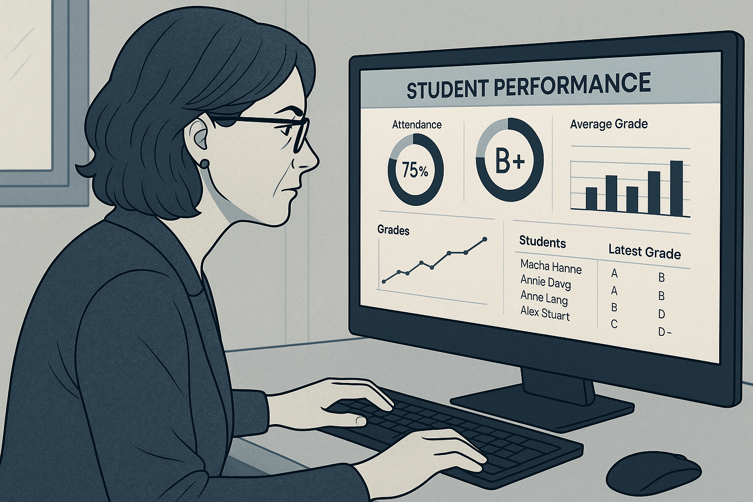 BLS instructor performance tracking