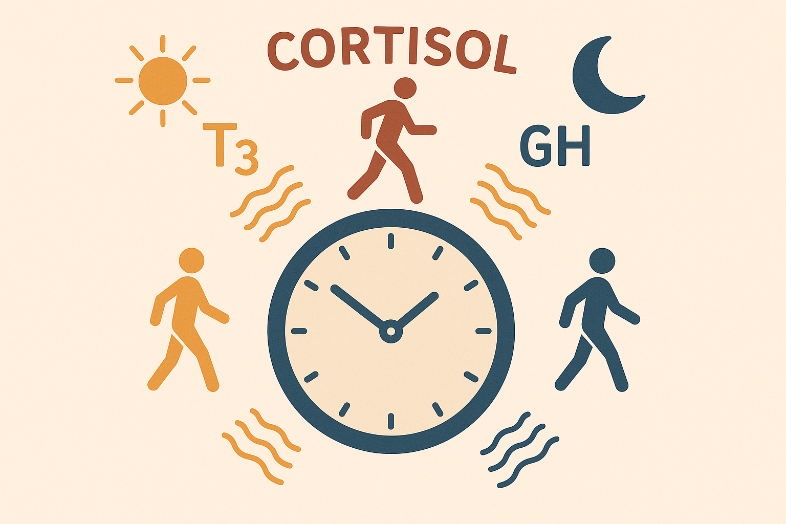 Hormonal influence on metabolism chart