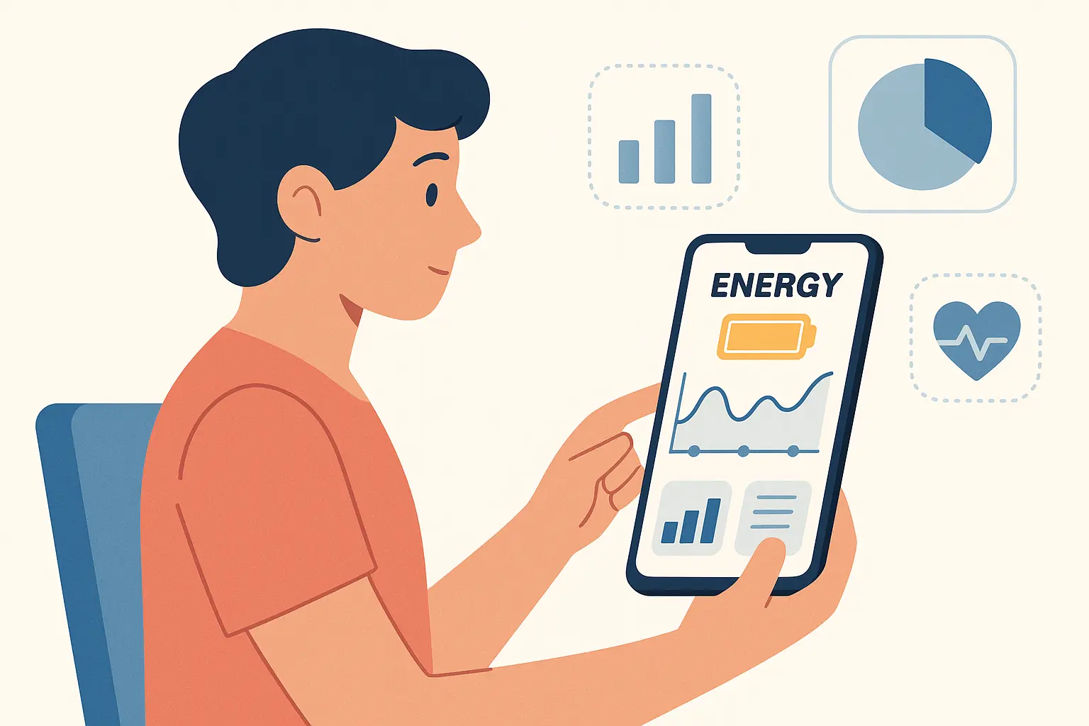 B12 energy level tracking chart