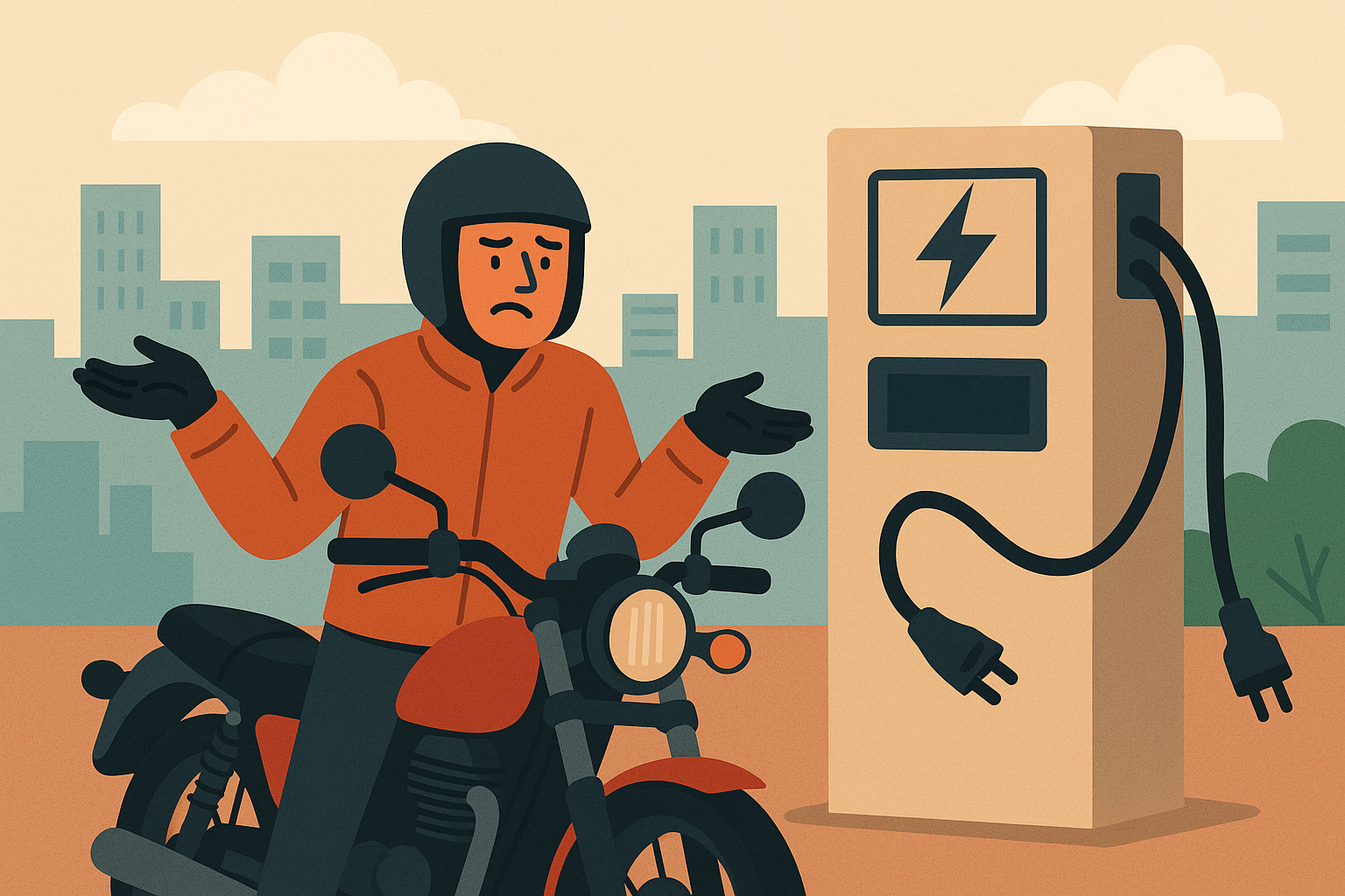 Motorcycle charging infrastructure challenges