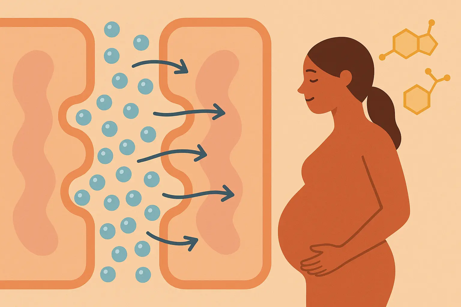 Cellular water crisis during pregnancy