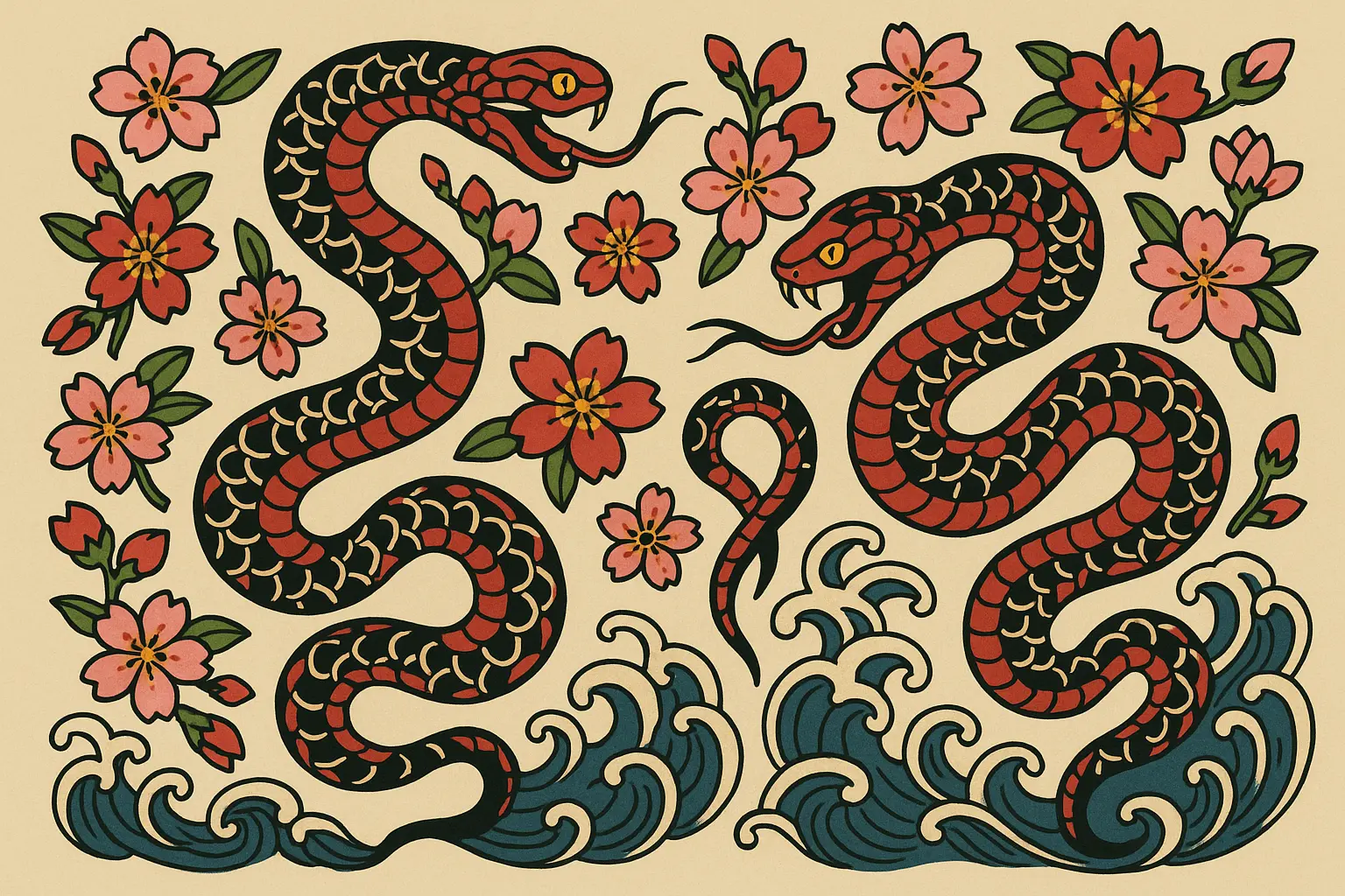 25 Stunning Japanese Snake Tattoo Designs That Will Transform Your Body Art Journey