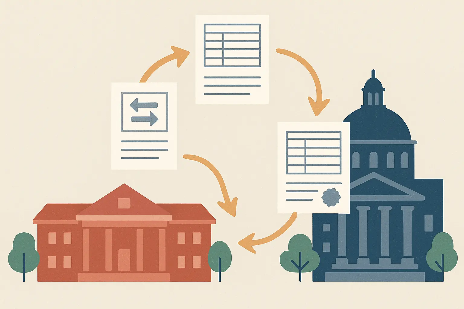 Transfer credit evaluation process