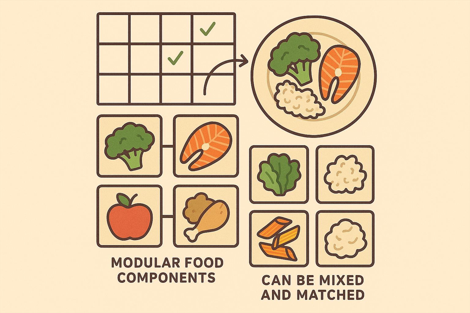 Flexible meal planning system