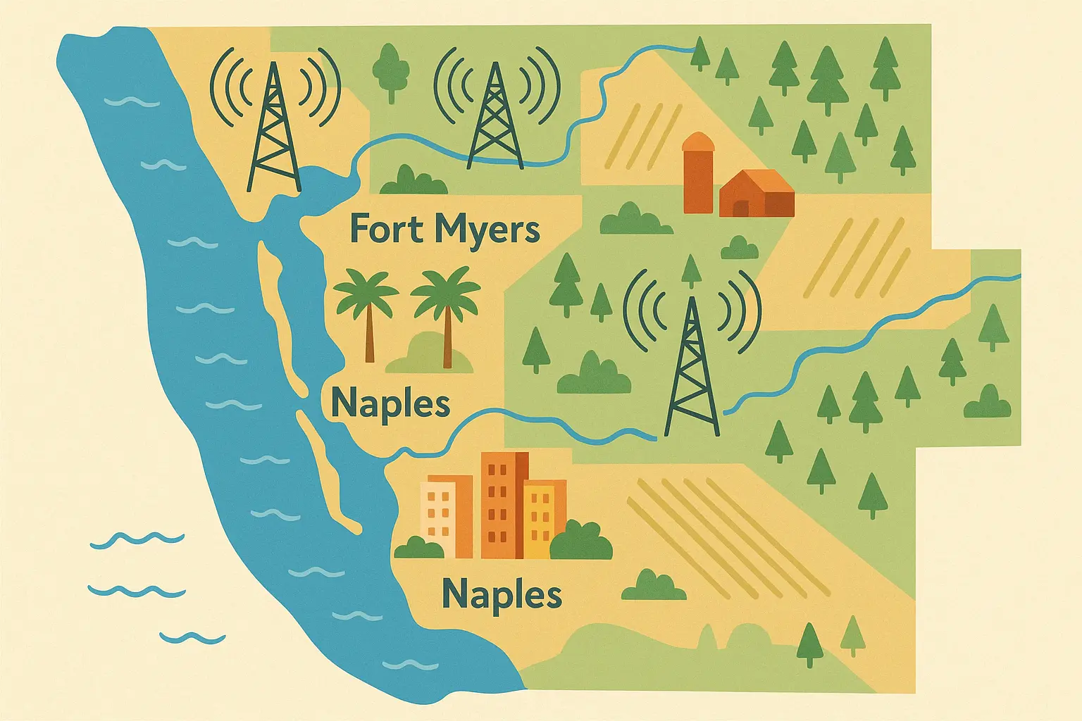 239 area code business communications overview