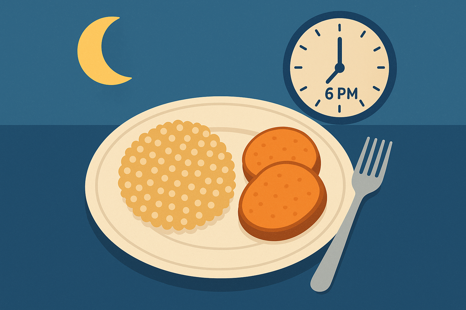 Evening carbohydrate timing for fertility