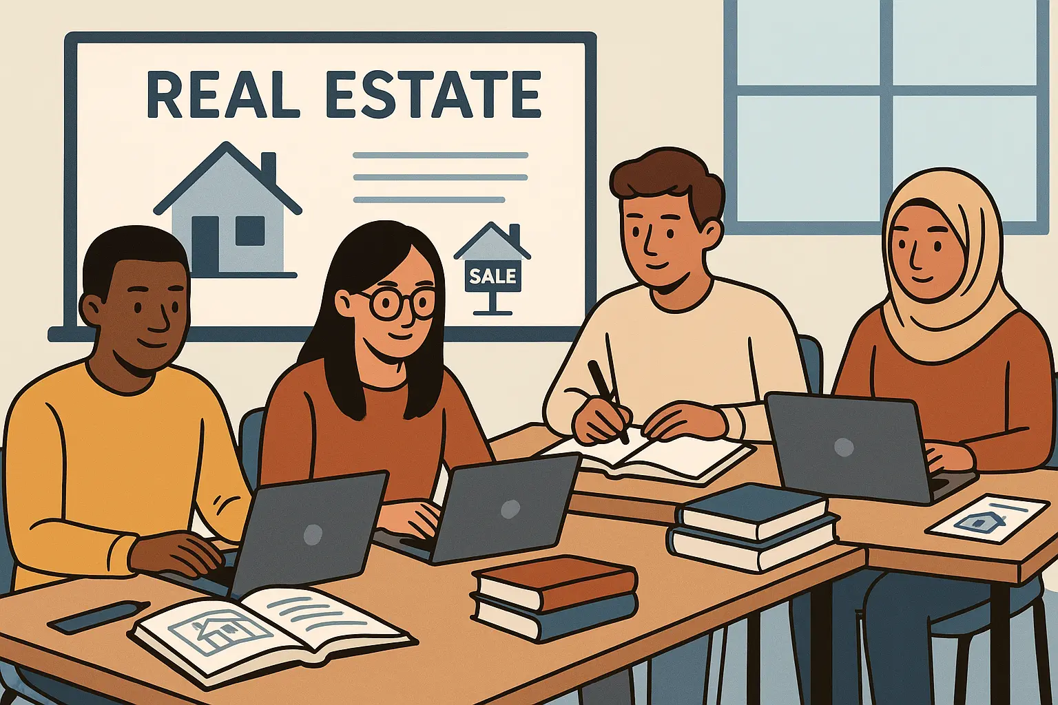 Real estate agent licensing process overview