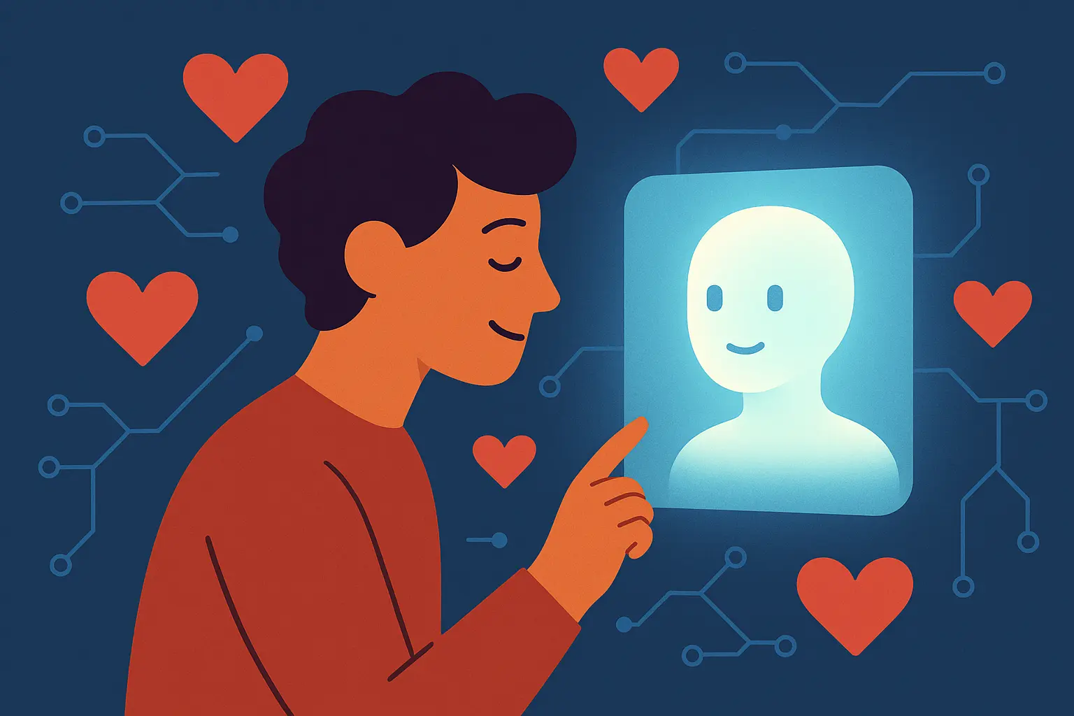 AI relationships and digital companionship psychology