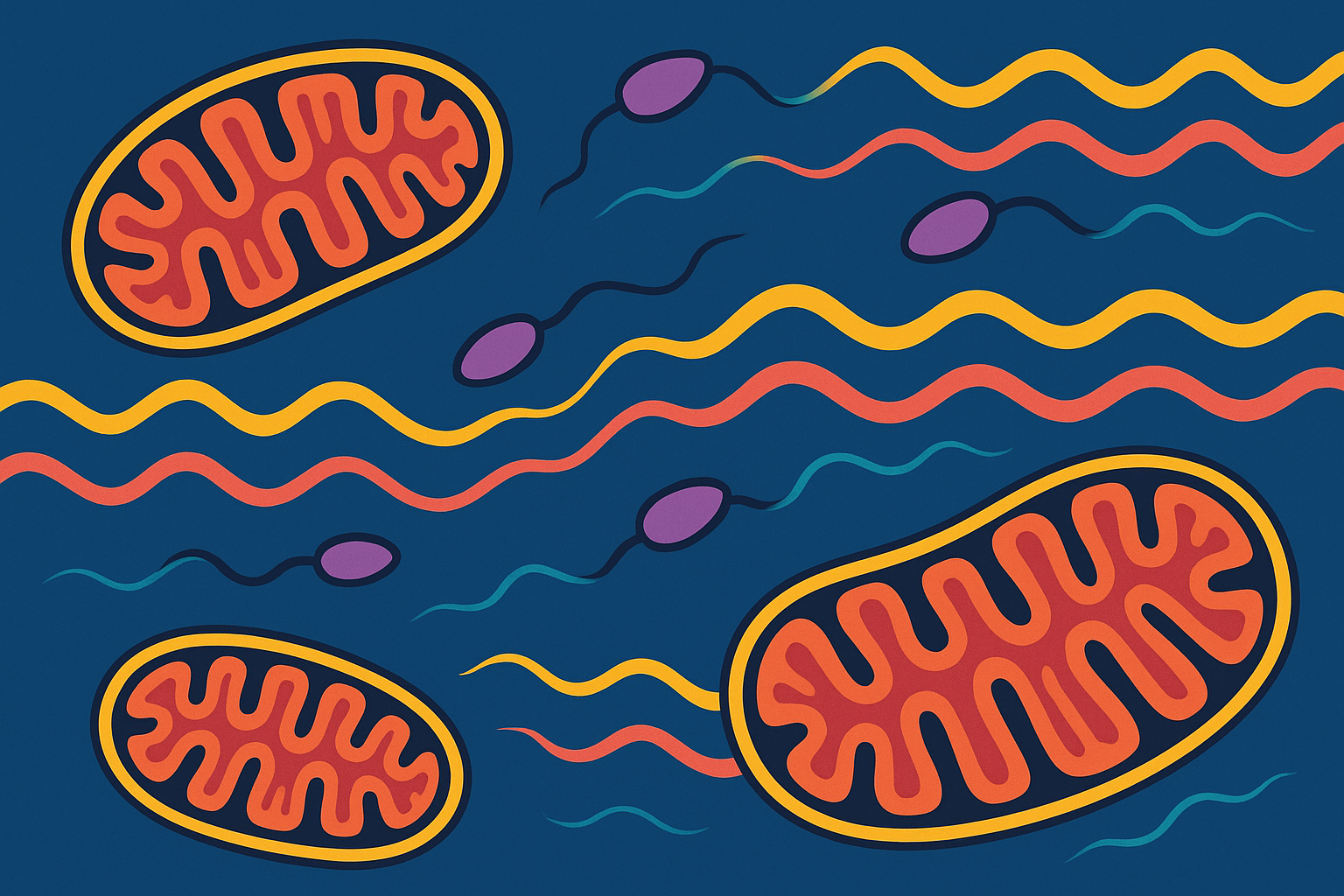 Sperm morphology cellular energy optimization