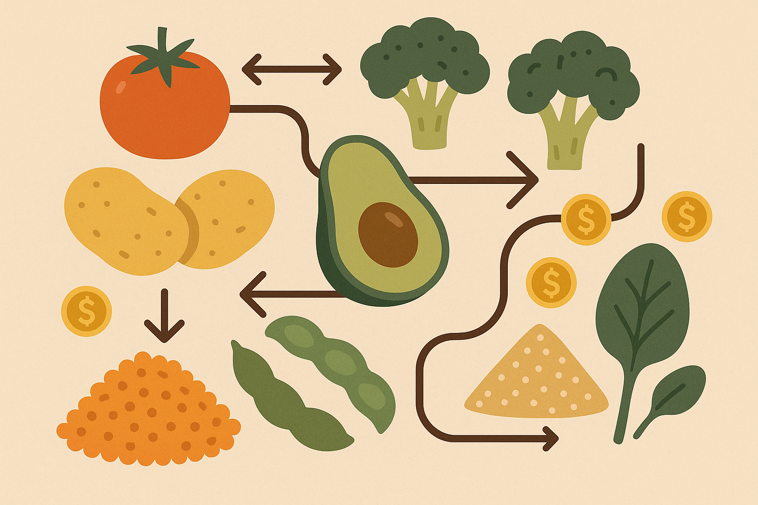 Strategic food combining for nutrient absorption