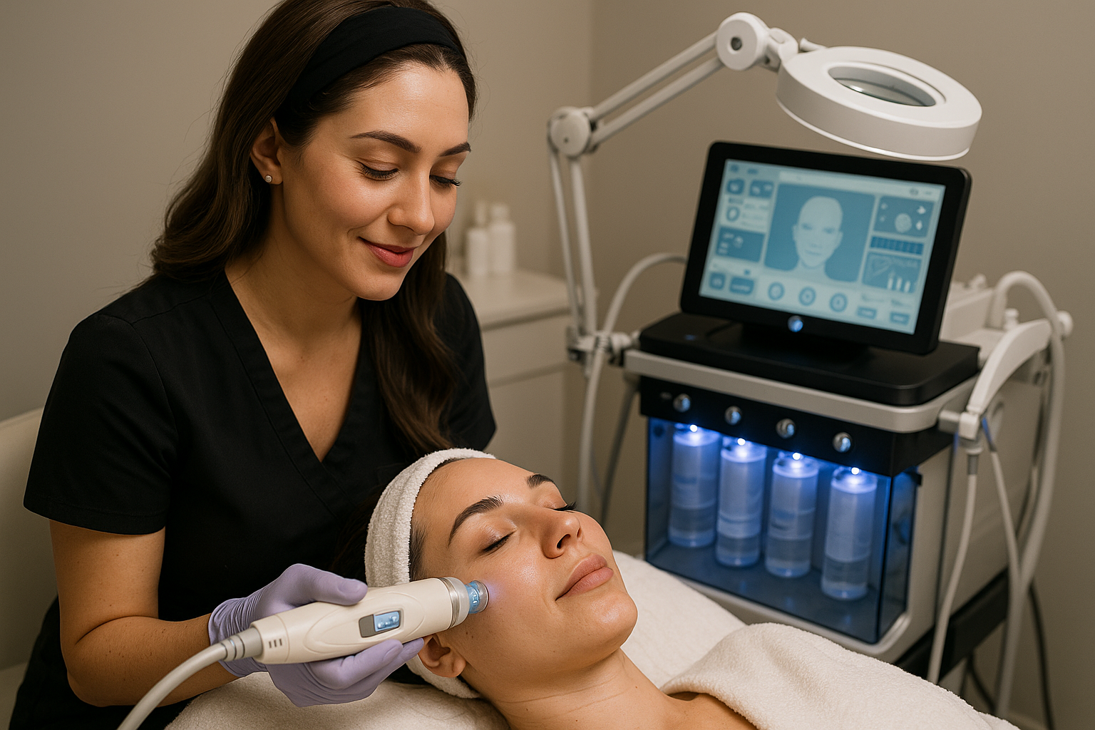 Technology integration in aesthetician practice