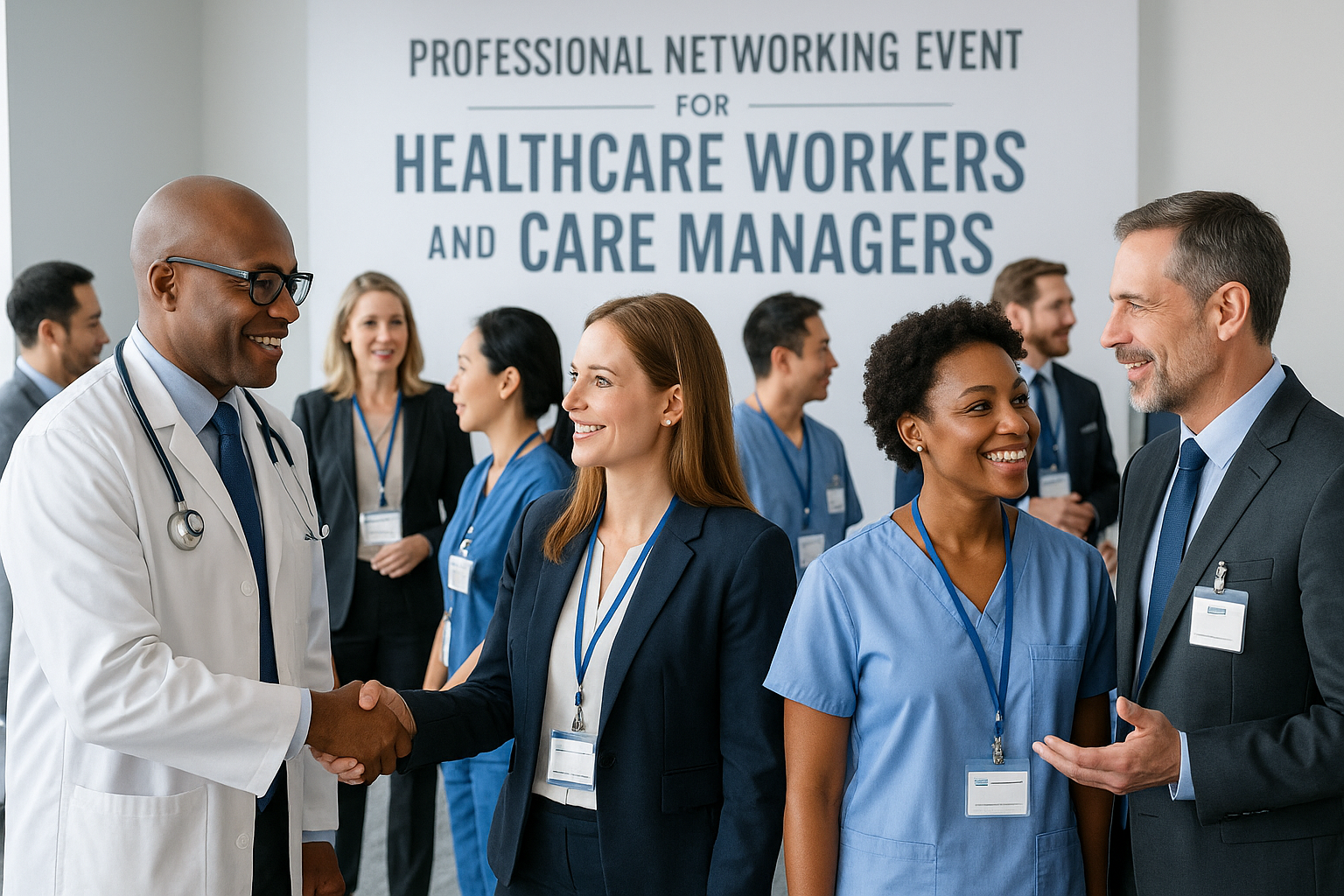 PCA networking with healthcare professionals