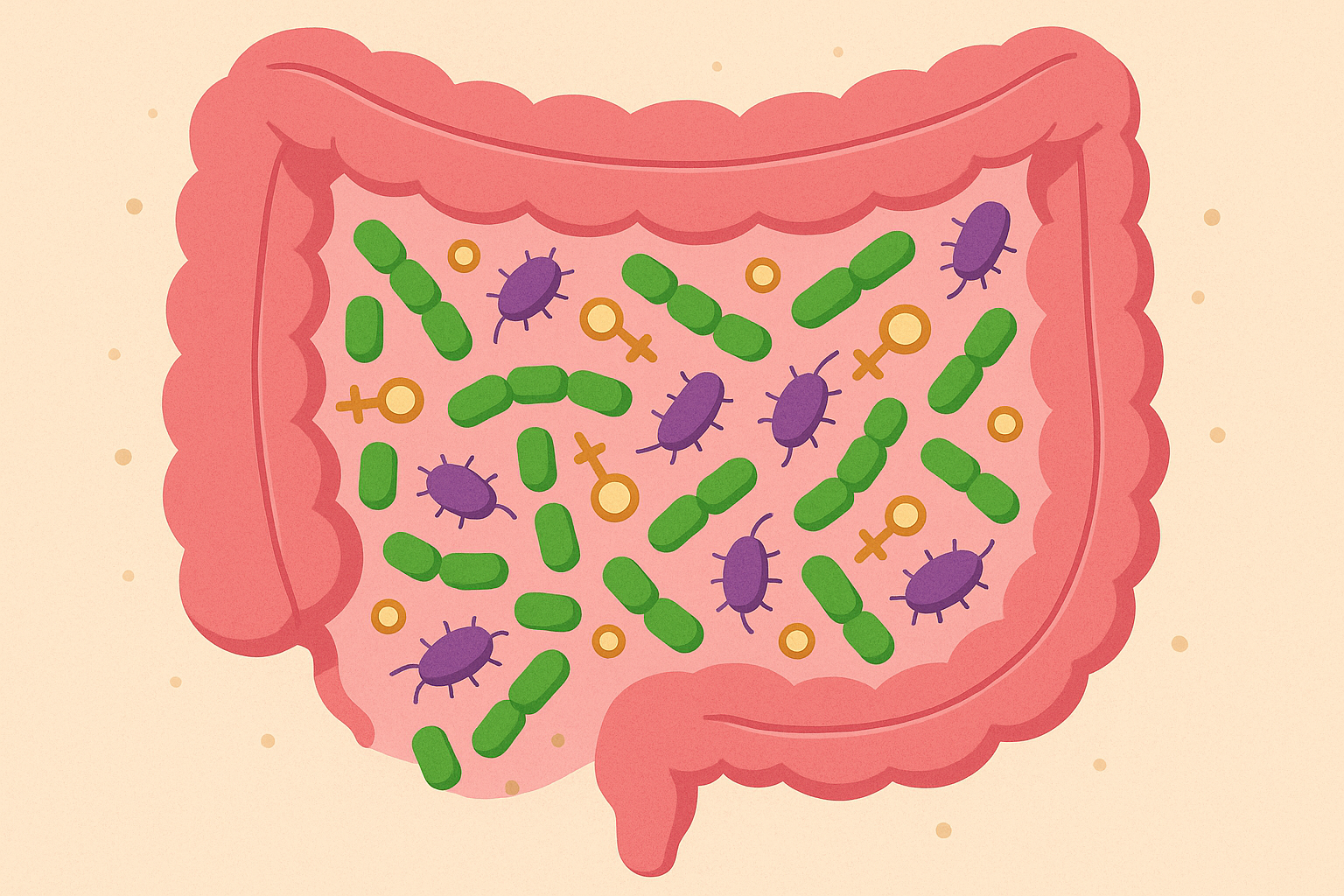 Gut microbiome hormone metabolism pathway