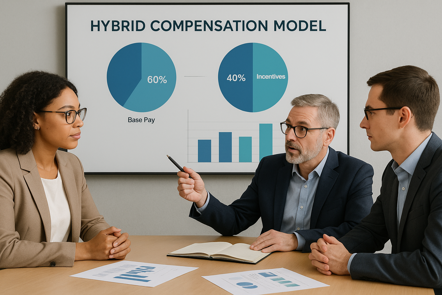 Hybrid employment compensation models