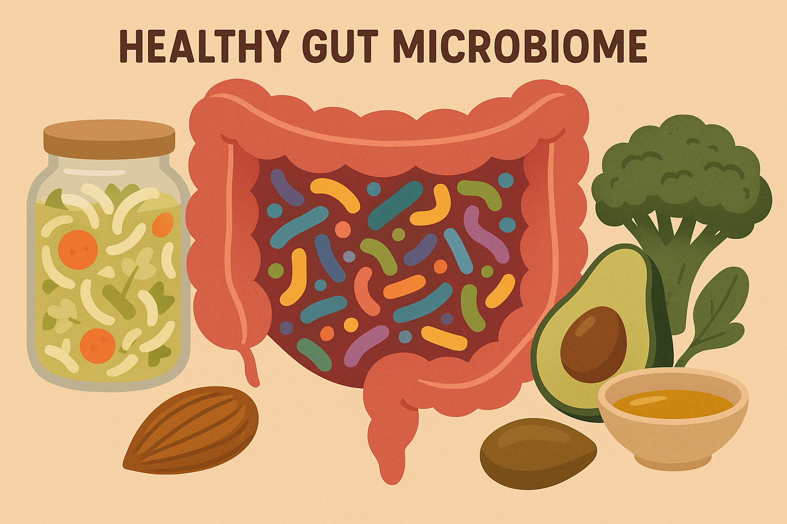 Gut bacteria and primal diet optimization