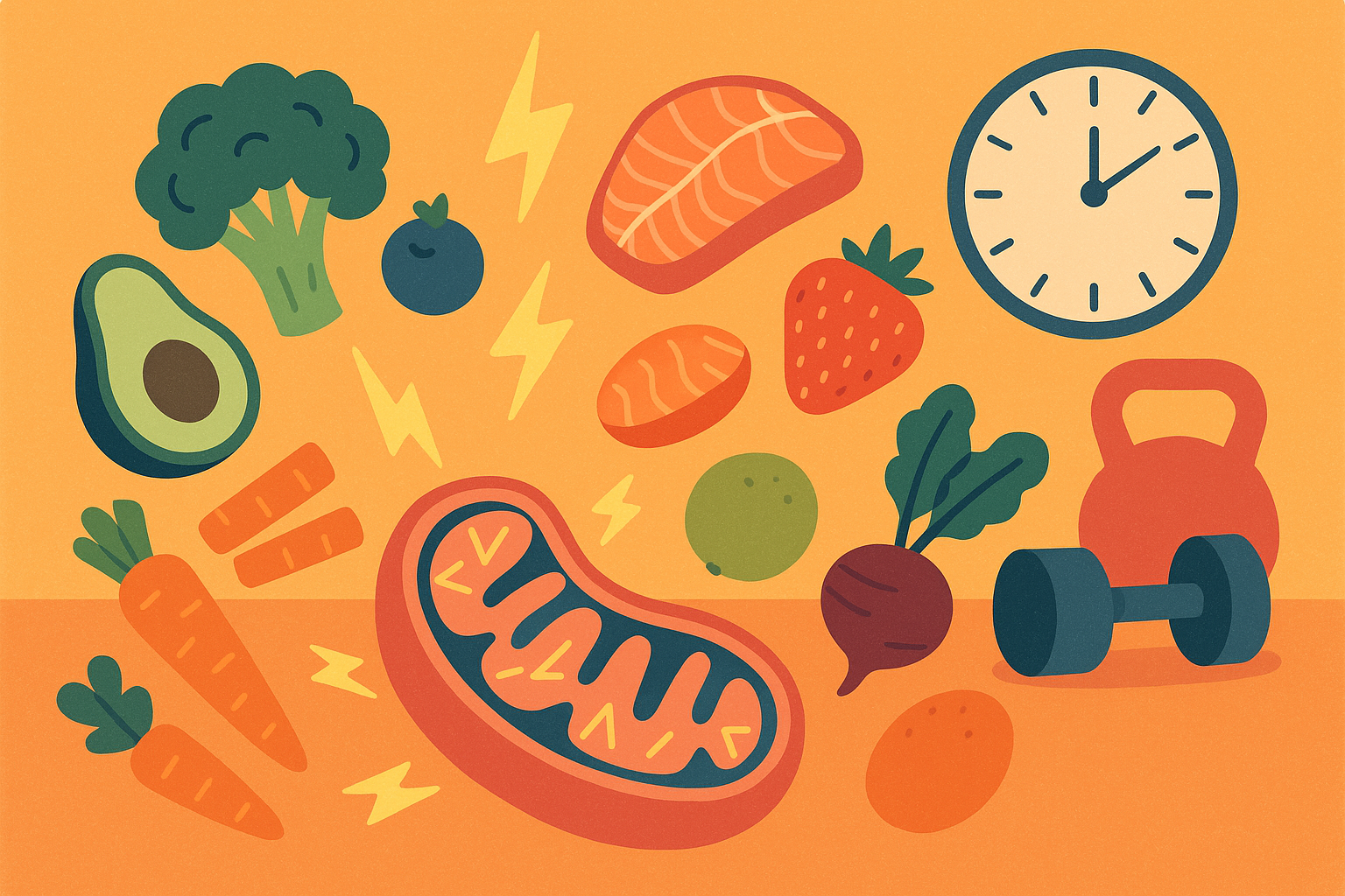 Mitochondrial health and AIP nutrition synergy