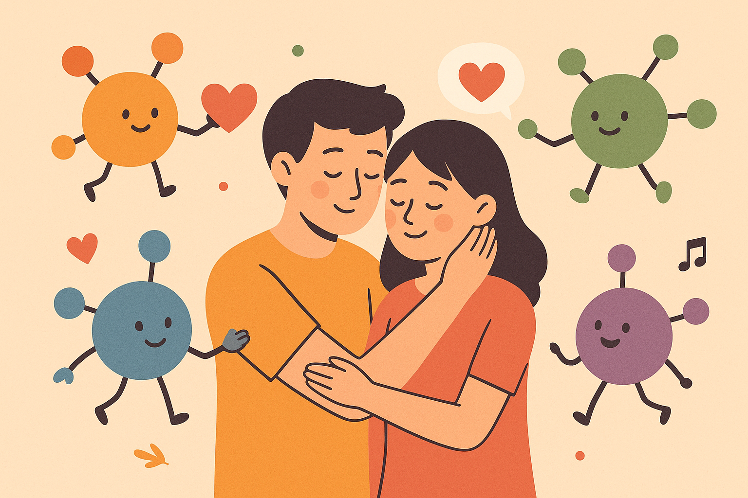 Hormones affecting relationship dynamics