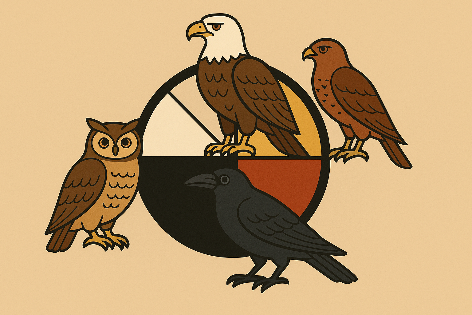 Native American bird symbolism tattoos