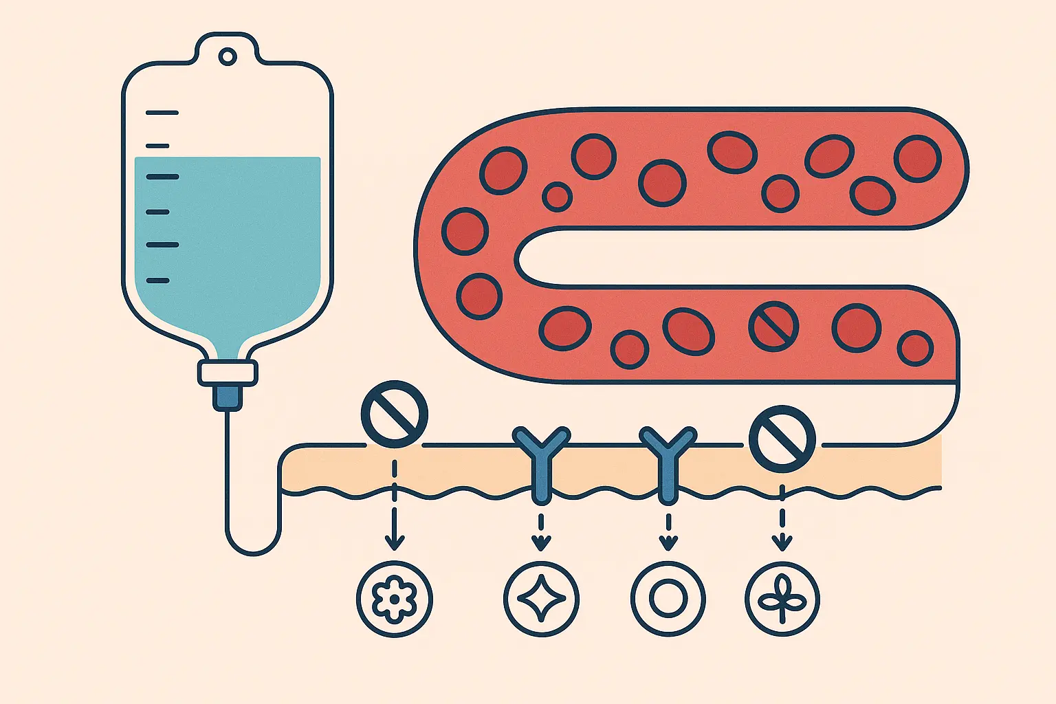 IV therapy bioavailability and cellular absorption