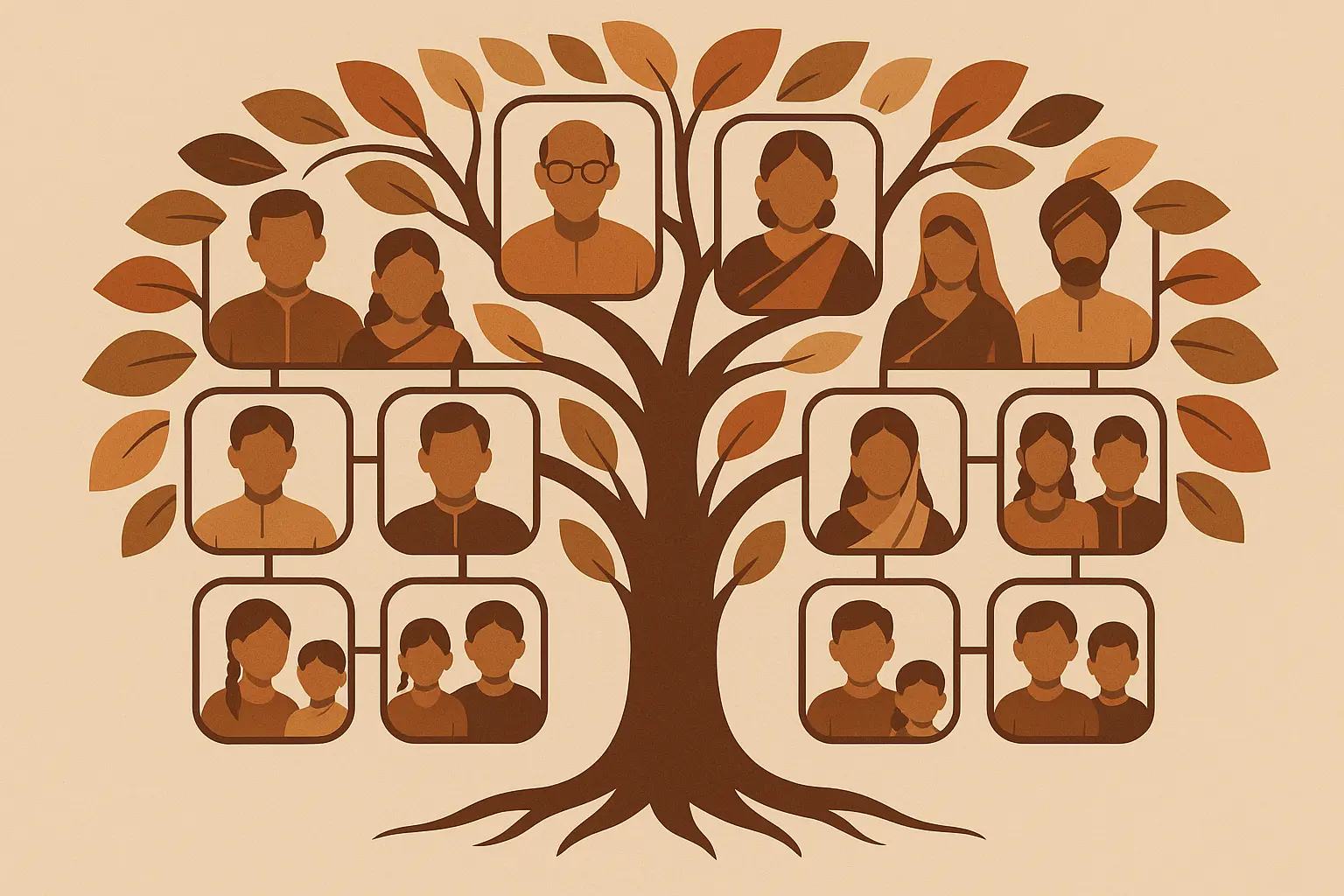 Complex family dynamics in Indian joint family system