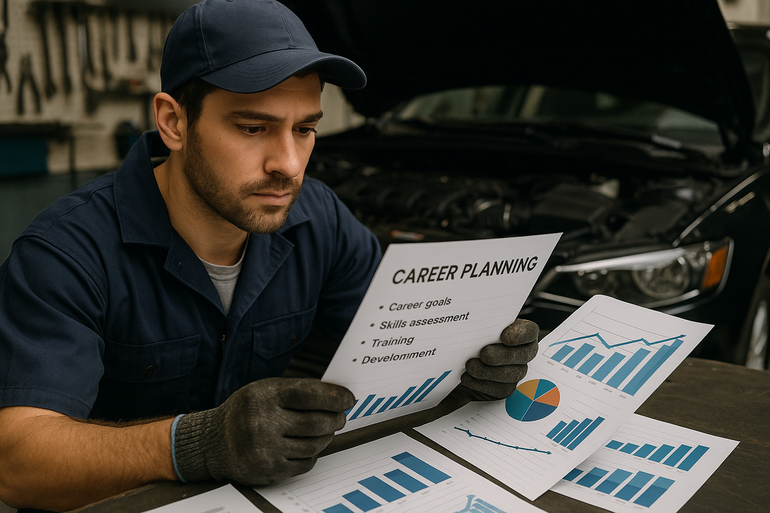 Aircraft mechanic career action plan