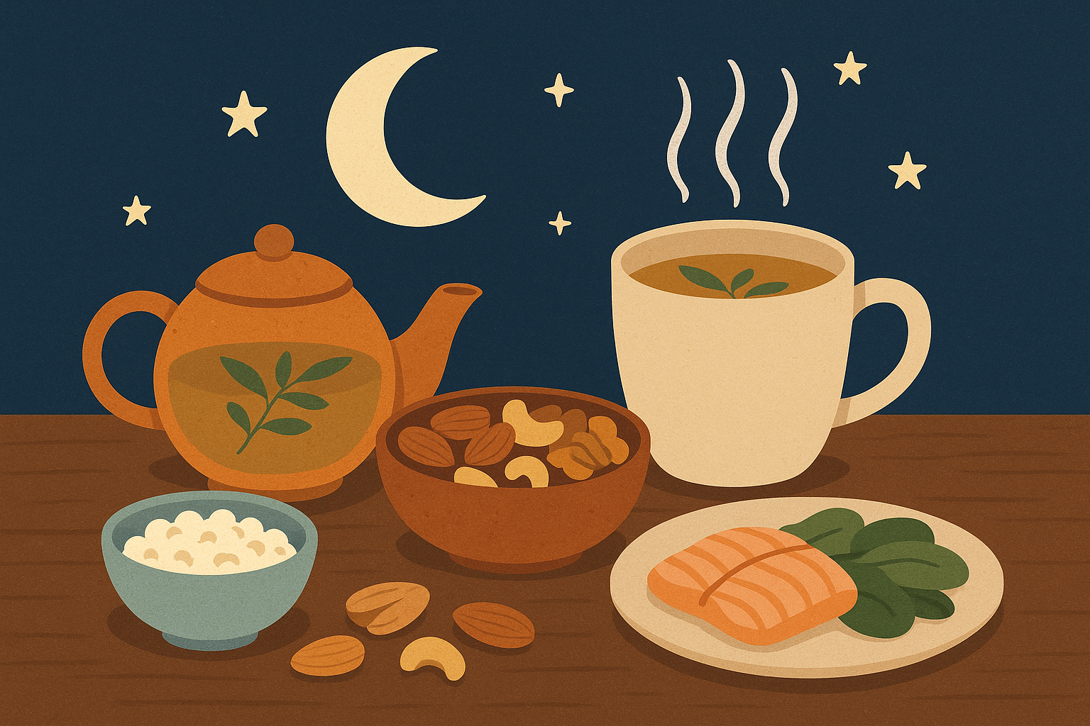 Evening meal optimization for better sleep