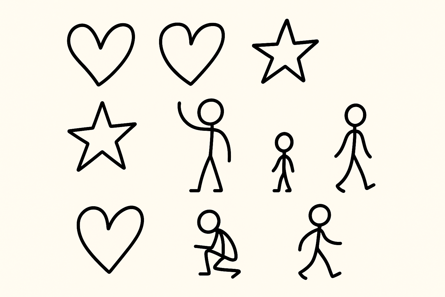 Minimalist line work ignorant style tattoo examples