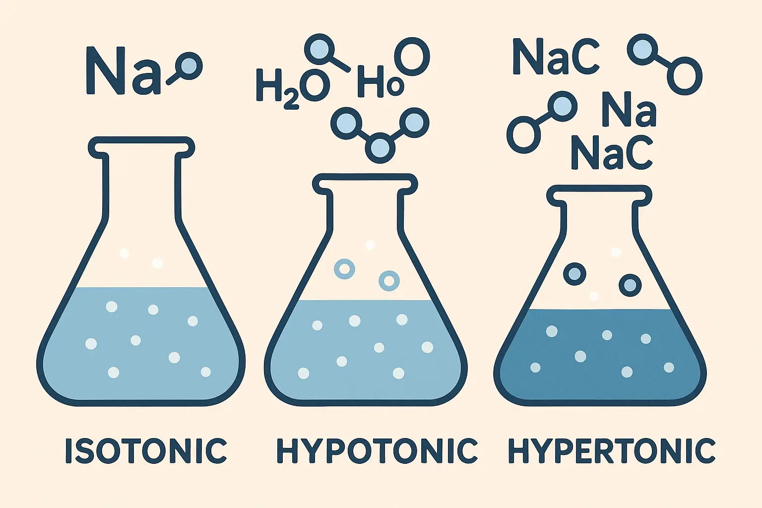 Advanced saline chemistry and molecular composition