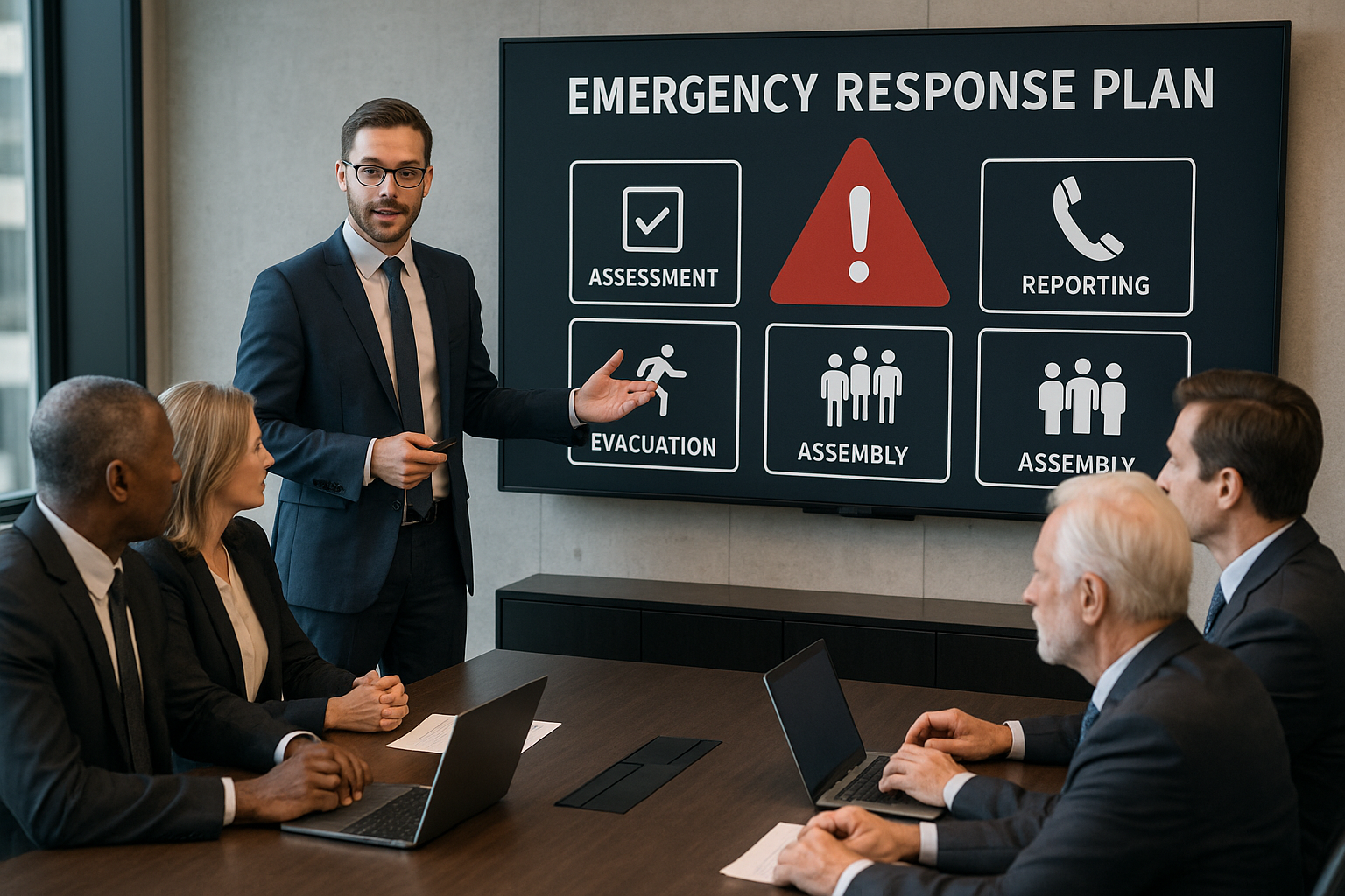 Corporate BLS training session