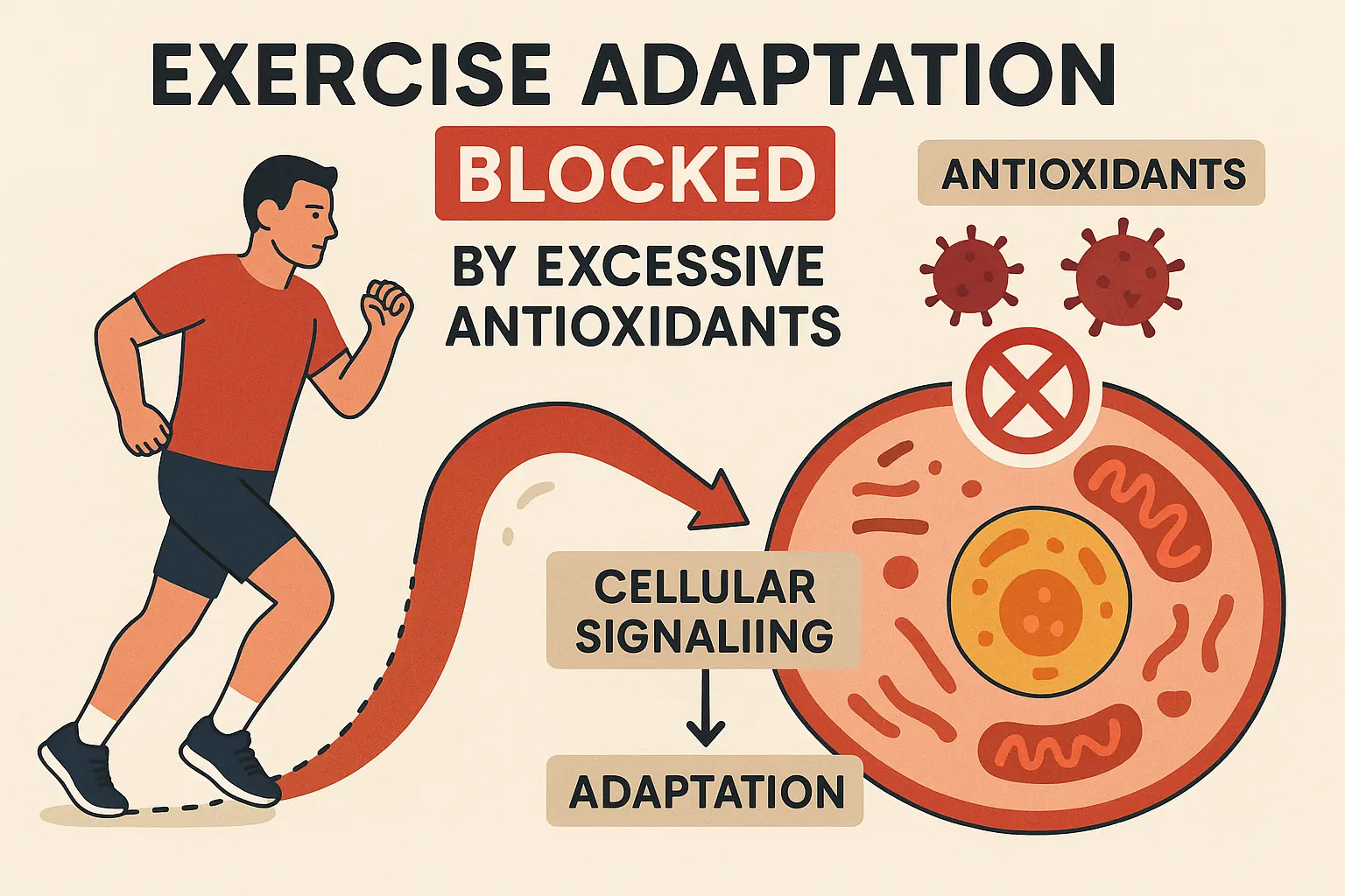 Antioxidant paradox and exercise adaptation