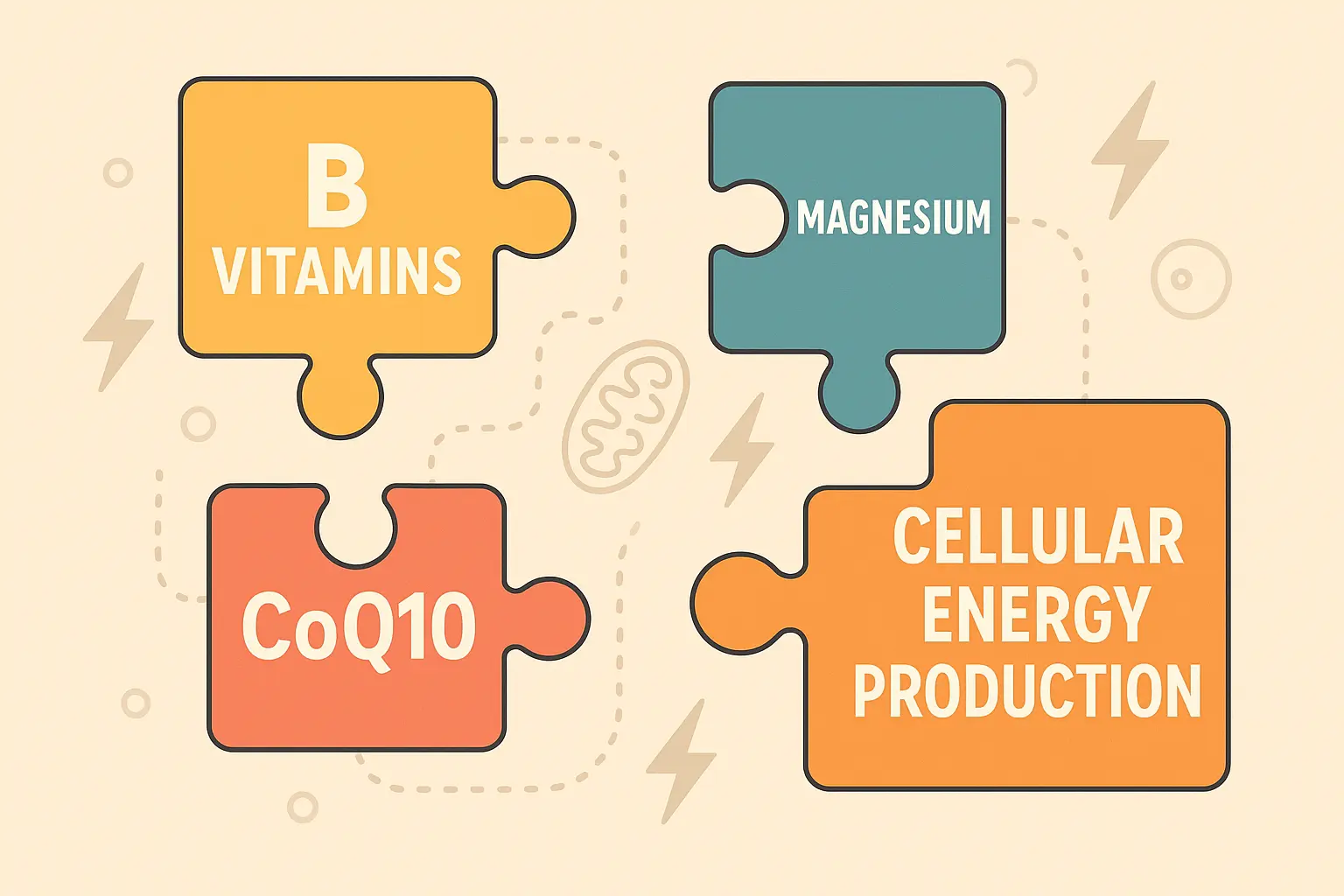 B vitamin nutrient synergy diagram