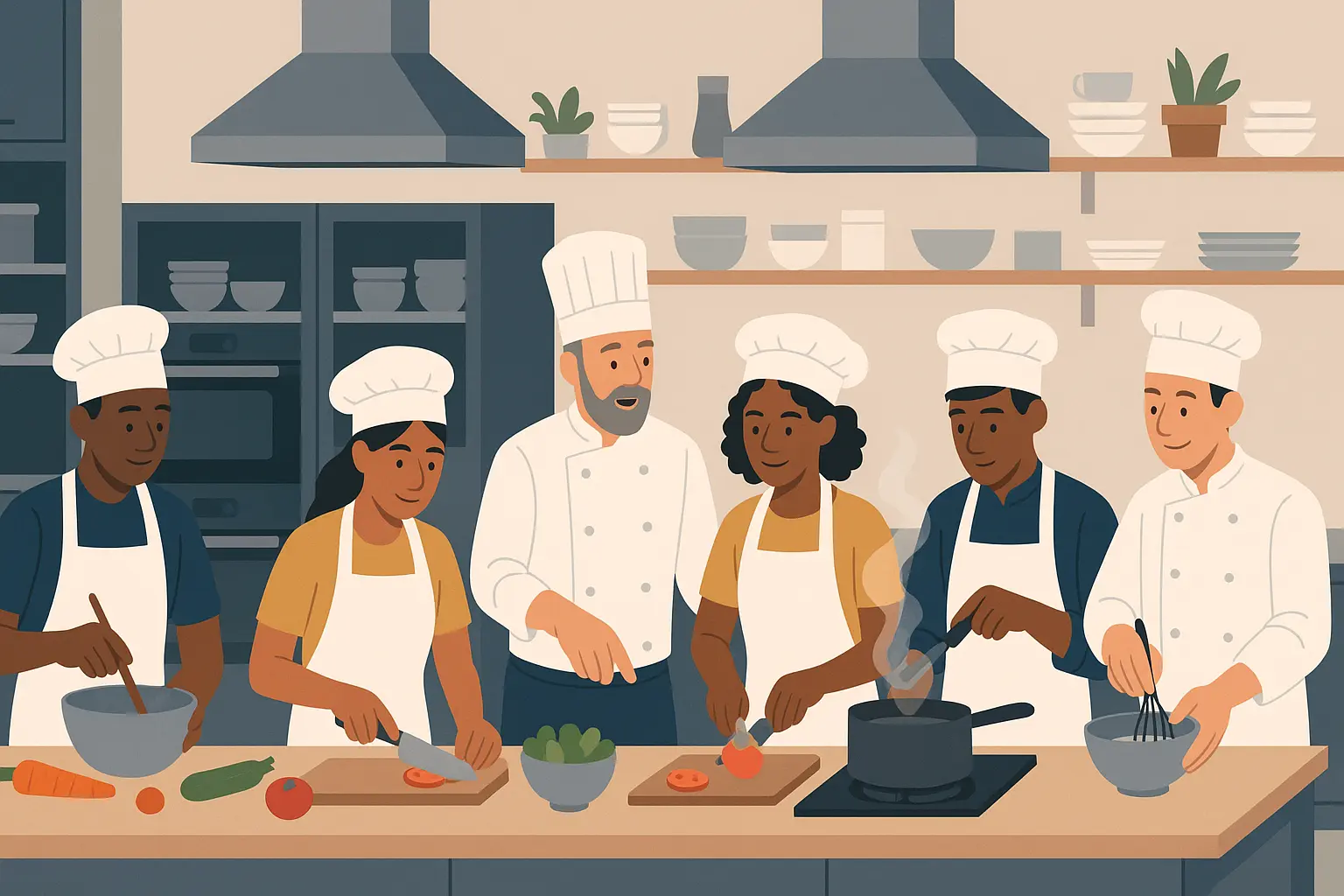 Chef degree timeline comparison chart