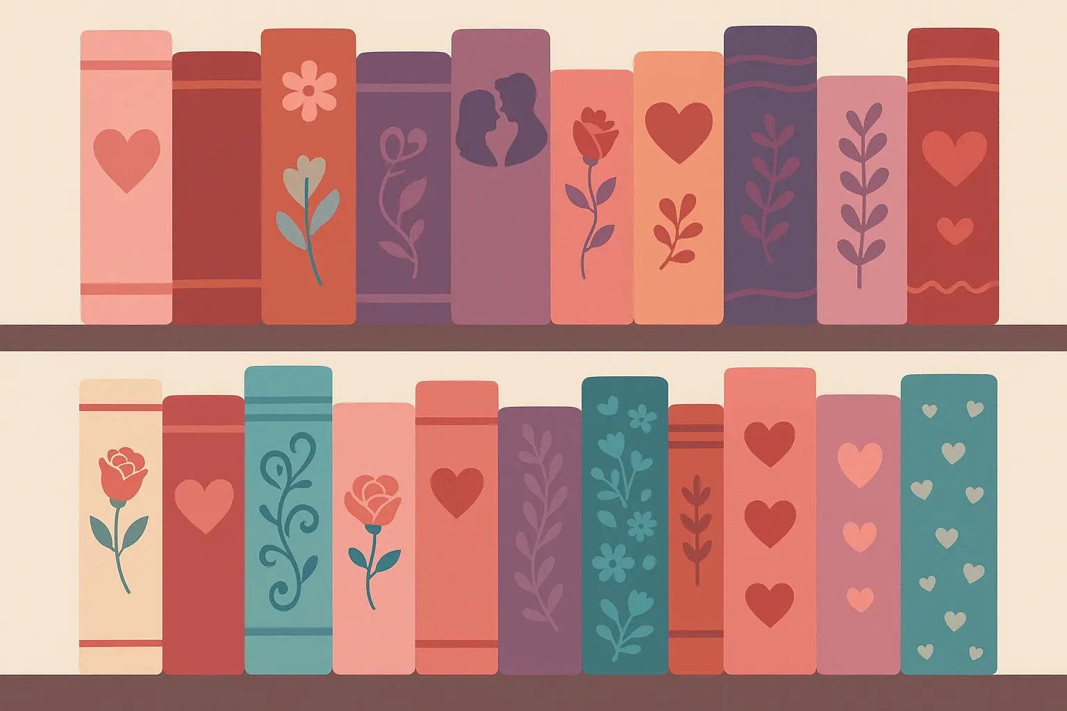 Collection of romantic stories across genres